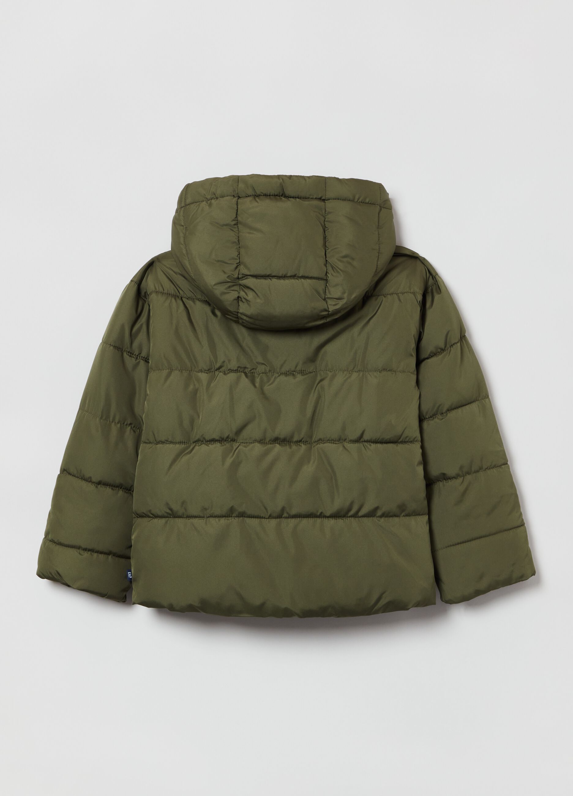 Full-zip down jacket with hood_1