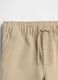 Pantaloni beige regular elasticizzati_4