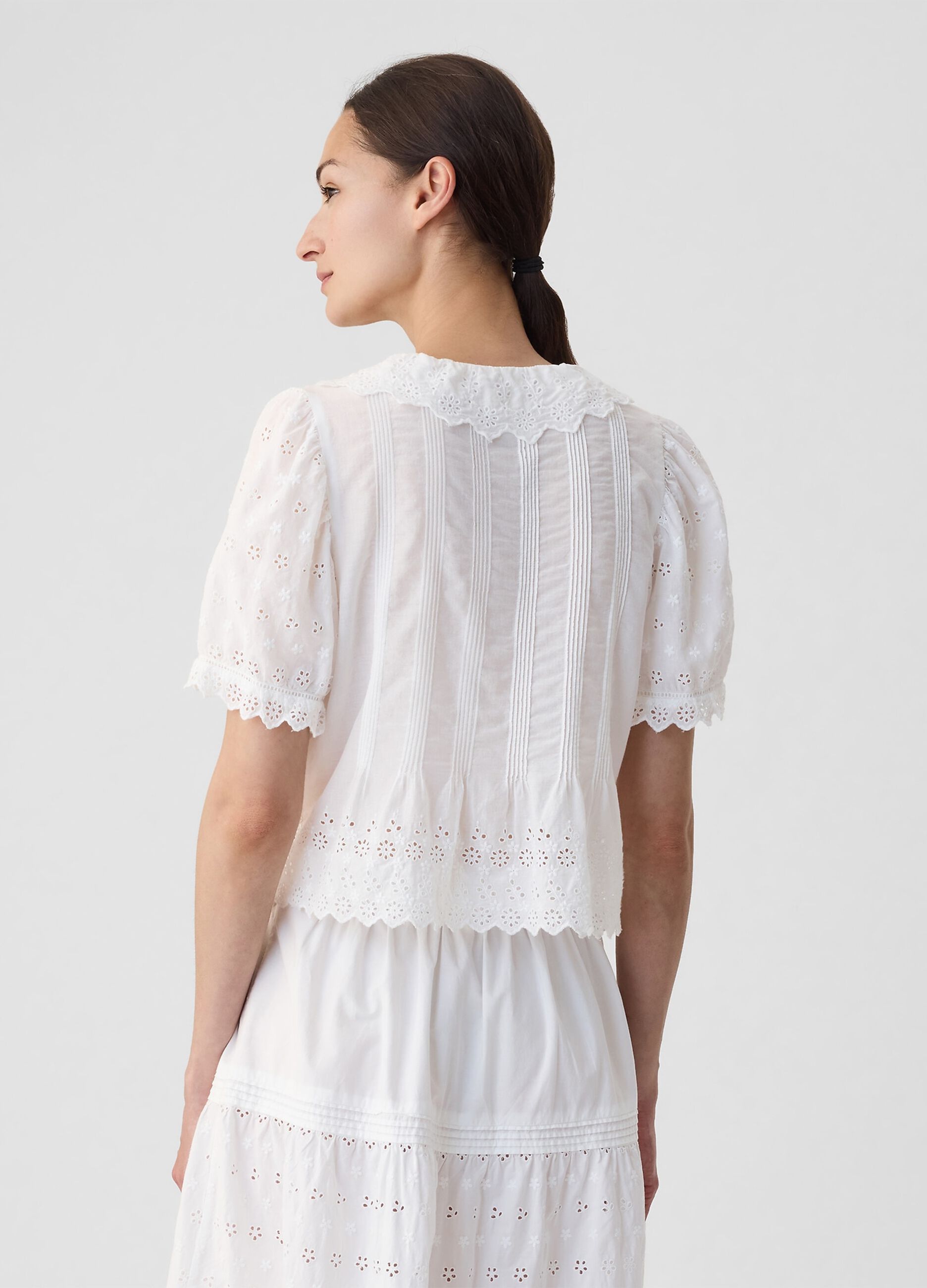GAP x DÔEN Blusa in sangallo_3