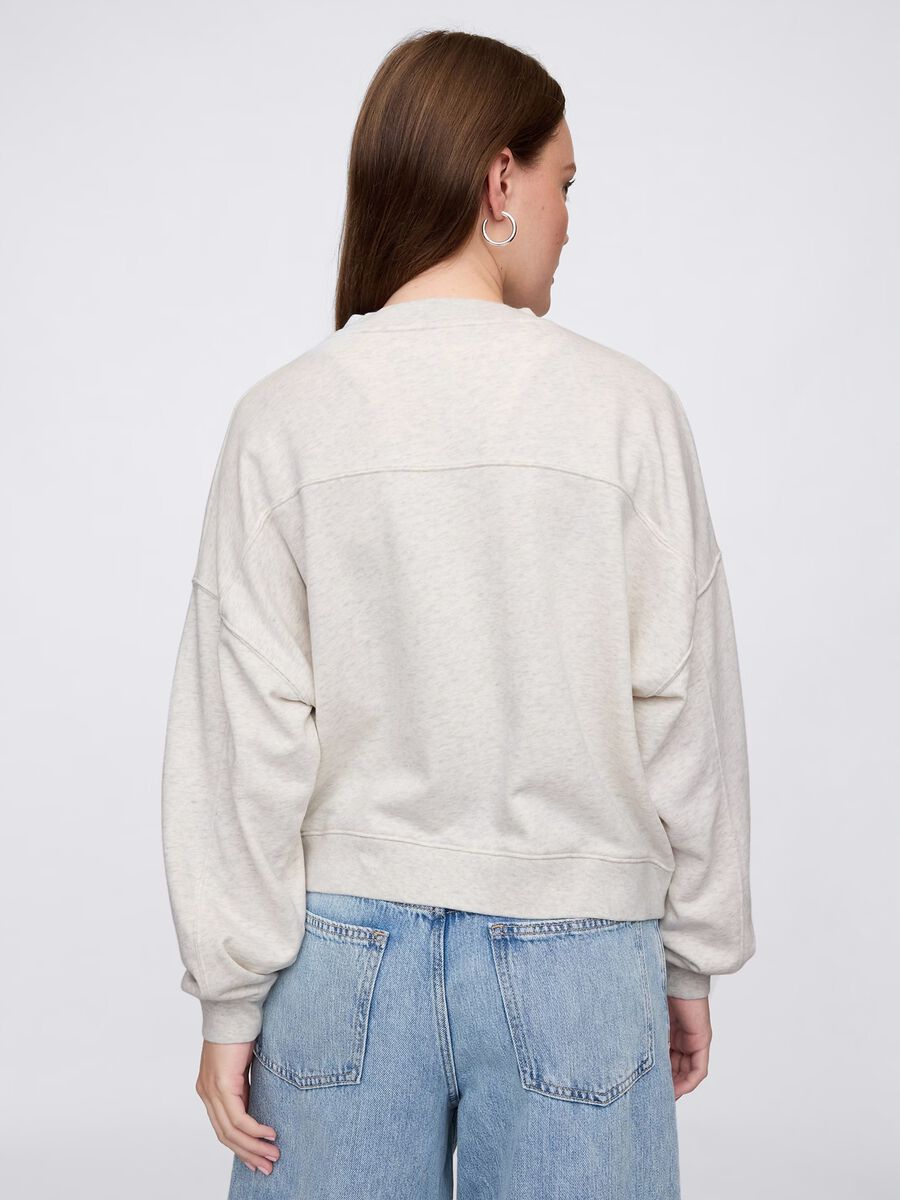 Gap Floral Embroidered Sweatshirt Woman_2