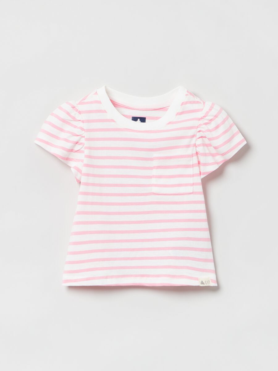 T-shirt with puff sleeves Toddler Girl_0