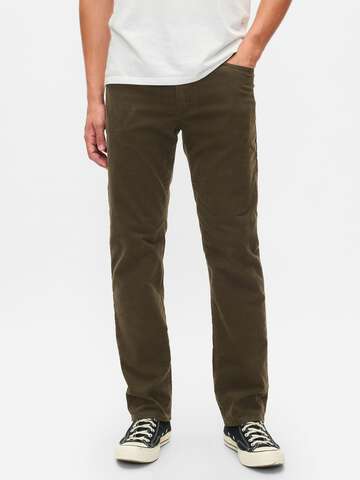 Pantalone straight fit in corduroy stretch_1