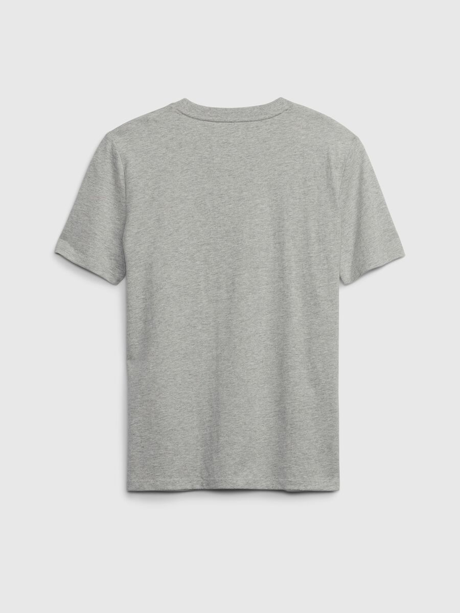 T-shirt with round neck and logo print Boy_1