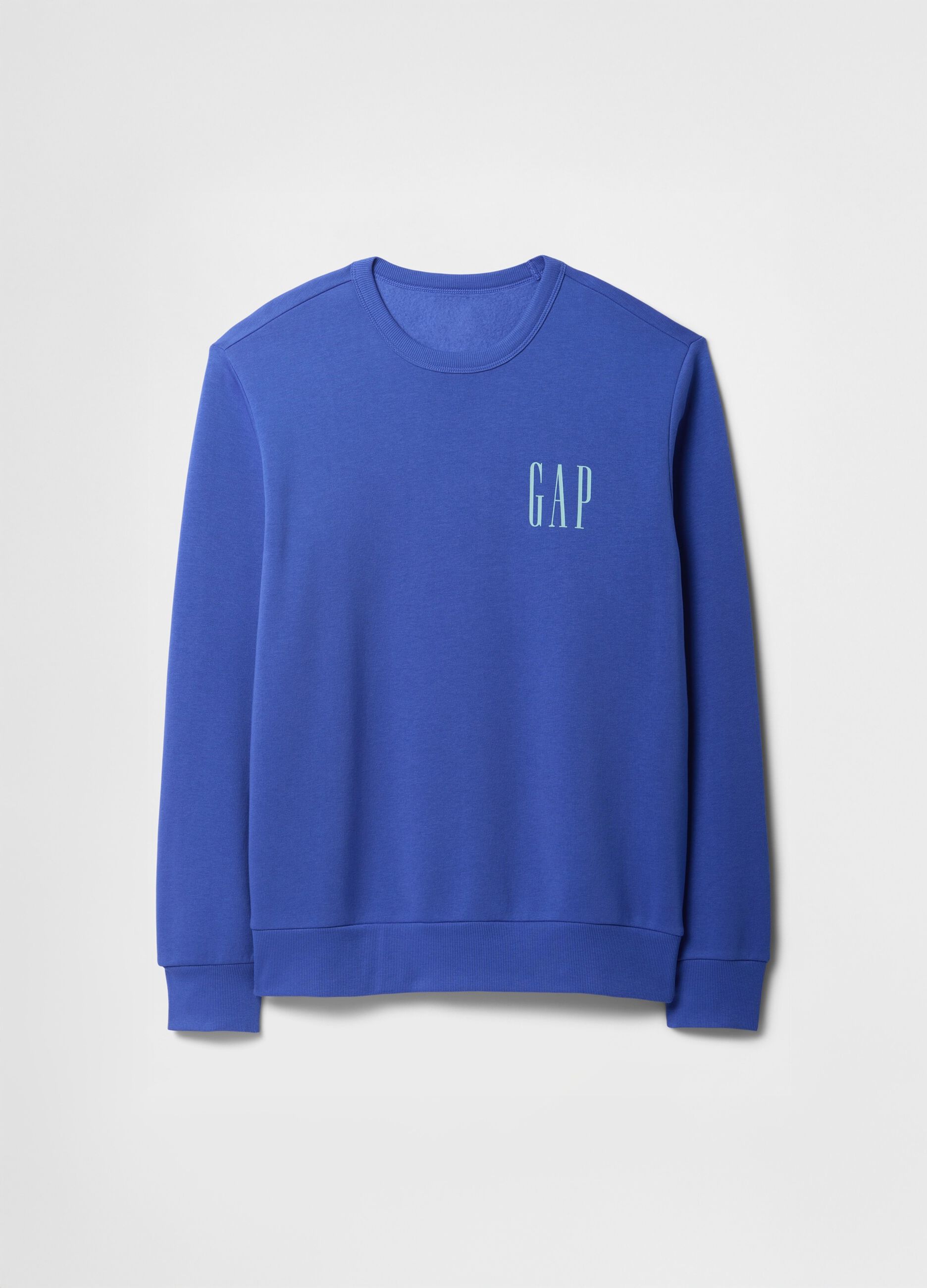 Felpa blu in misto cotone Gap_3