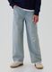 Jeans baggy fit con abrasioni_1