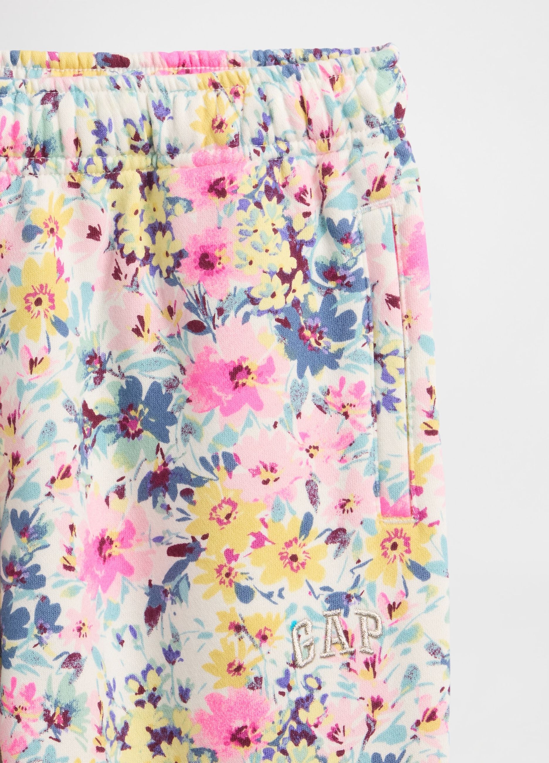 Multicolour cotton trousers for girls_5