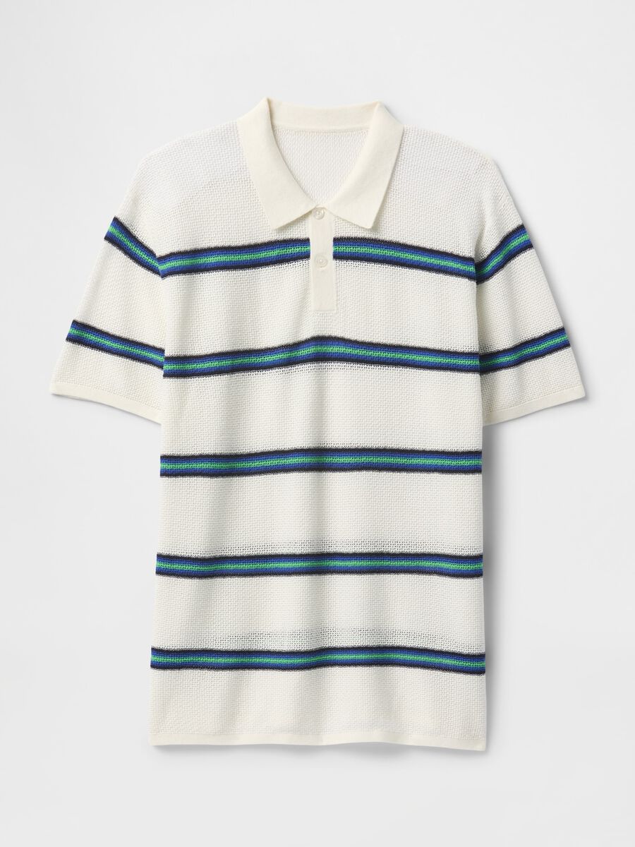 Polo a maniche corte a righe  Uomo_3