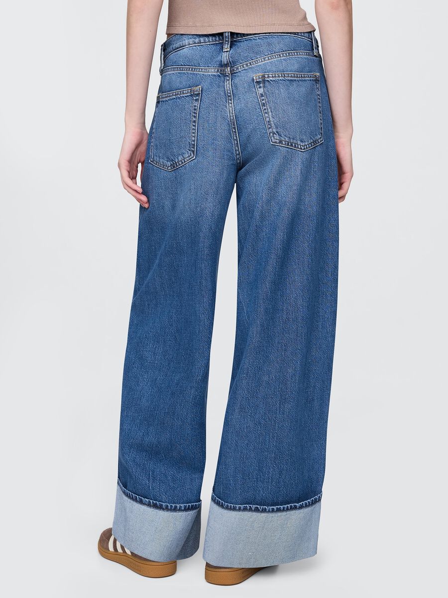 Jeans ampi in misto cotone e Lyocell Gap Donna_2