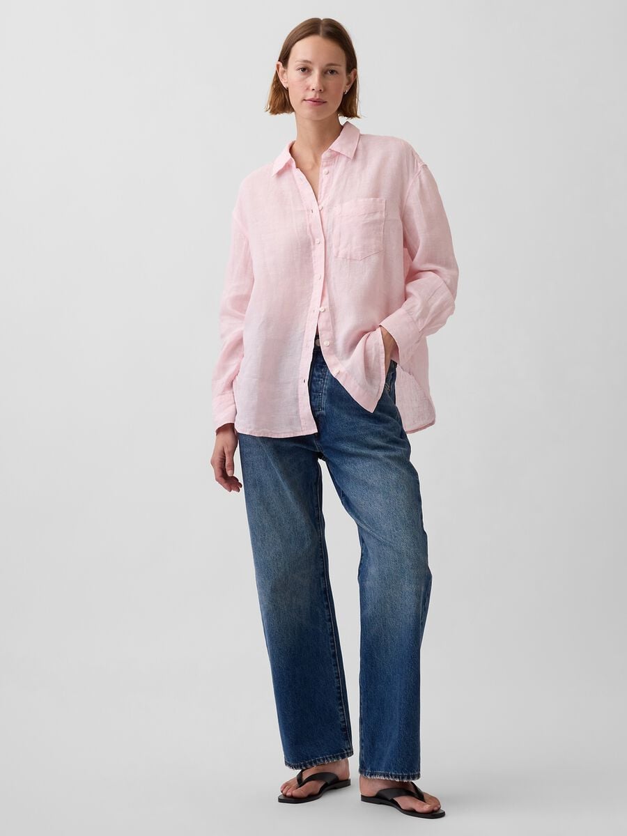 Camicia in puro lino Donna_0