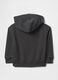 Felpa con logo GAP e cappuccio in misto cotone _1