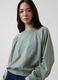 Felpa girocollo in misto cotone con logo GAP_0