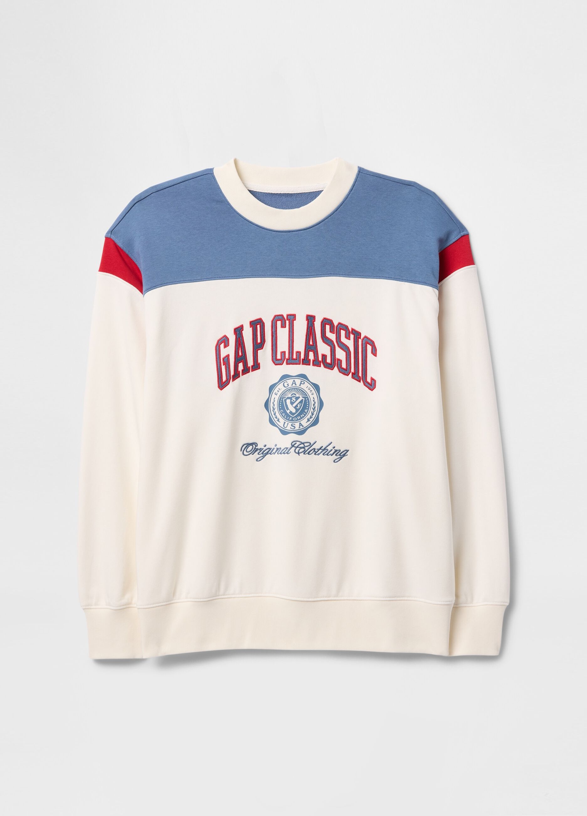 Felpa Gap Classic con logo tricolore_4