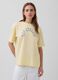 T-shirt in puro cotone a maniche corte con logo GAP_0