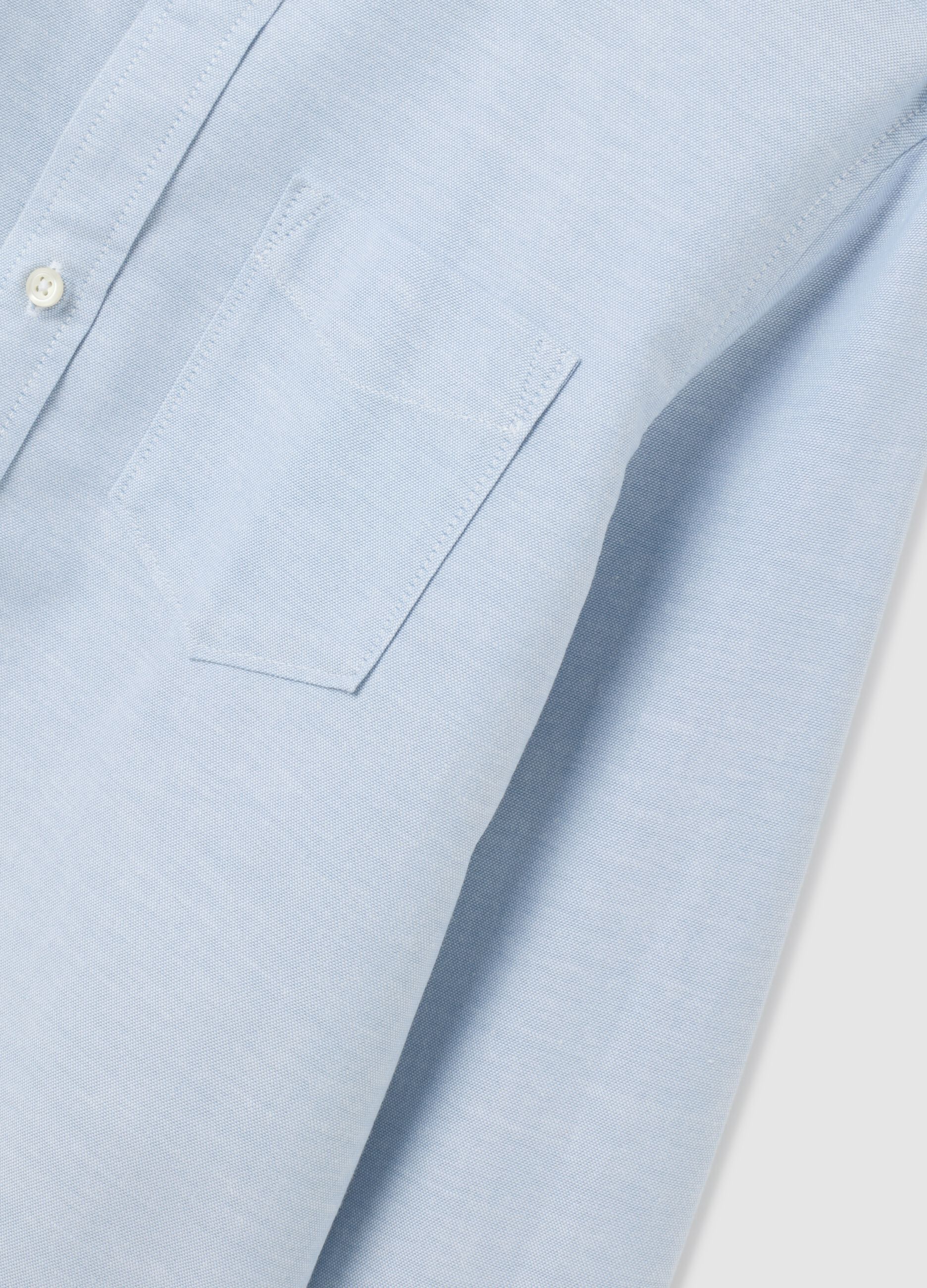 Camicia in oxford con taschino_5