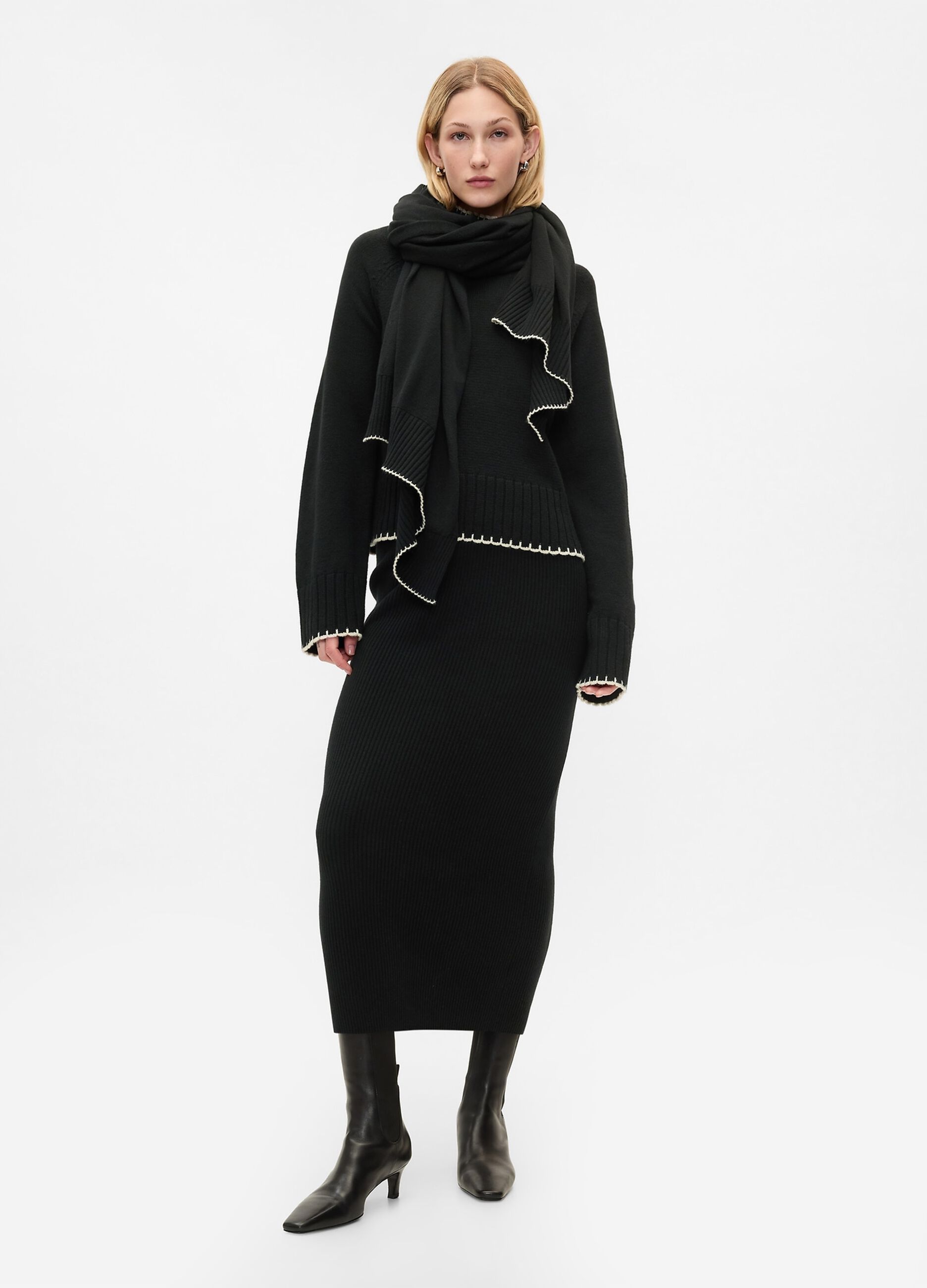 Pullover a collo alto _1
