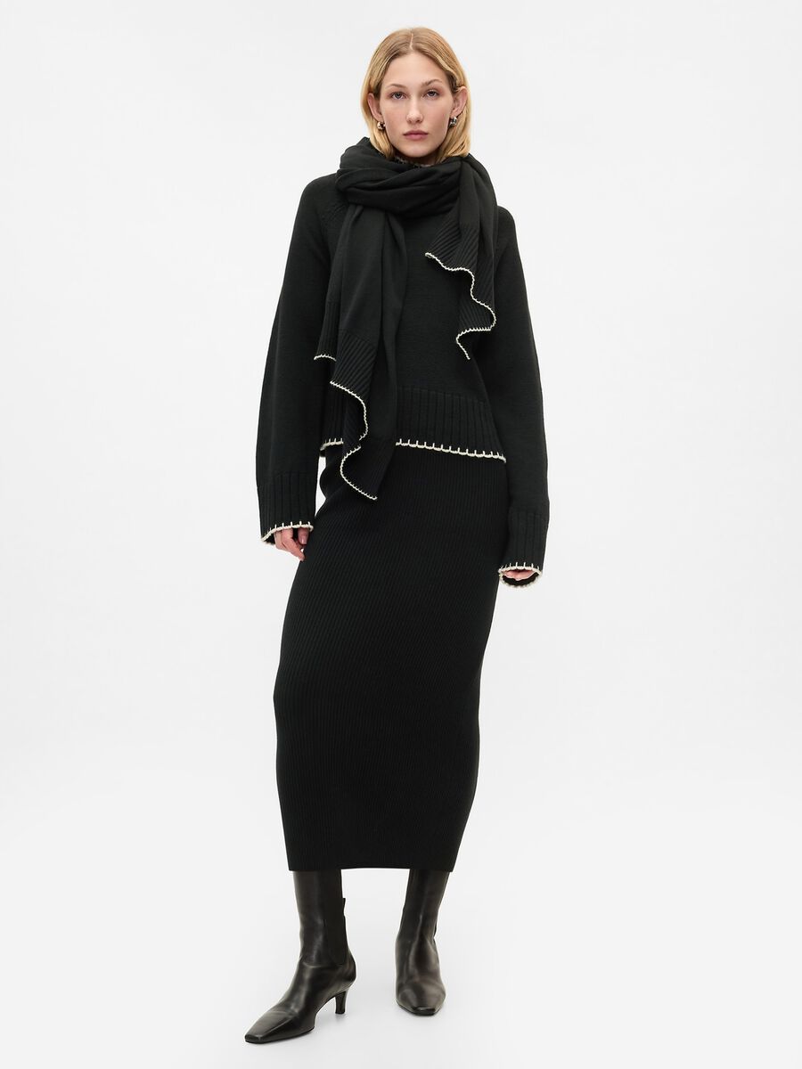Pullover with high neck Woman_1