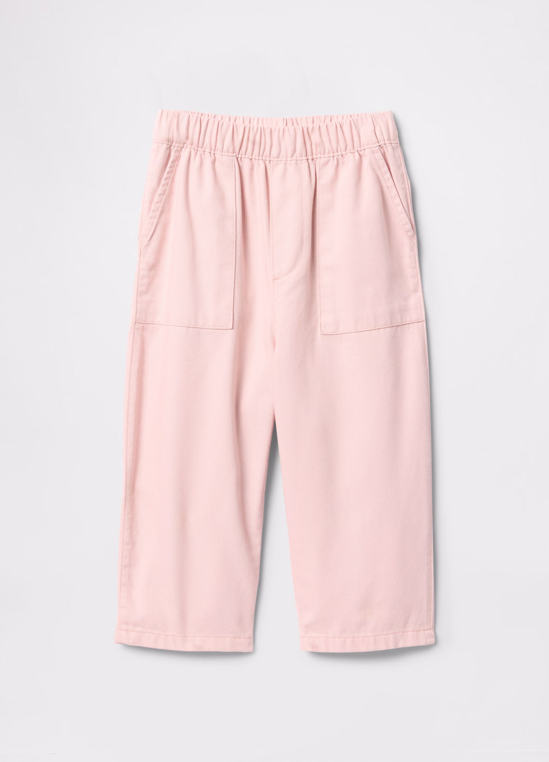 Pink wide-leg pull-on trousers_2