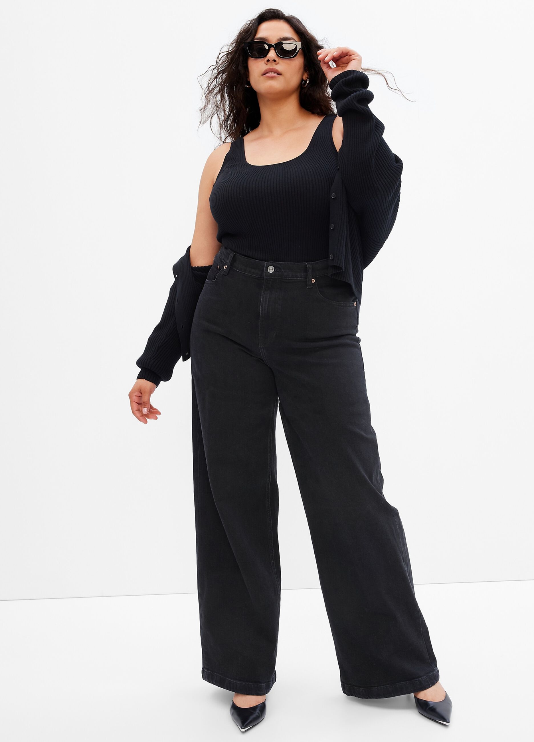 Jeans wide leg a vita alta_3