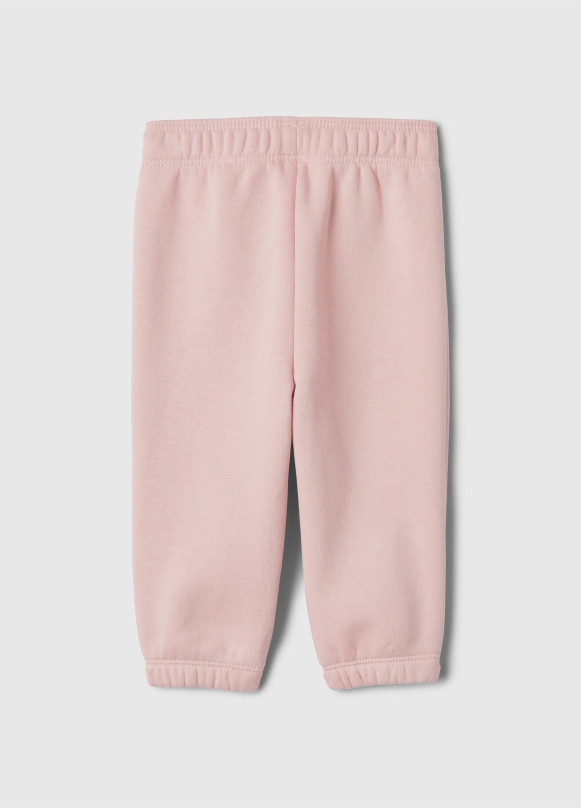 Joggers con coulisse e ricamo logo_1