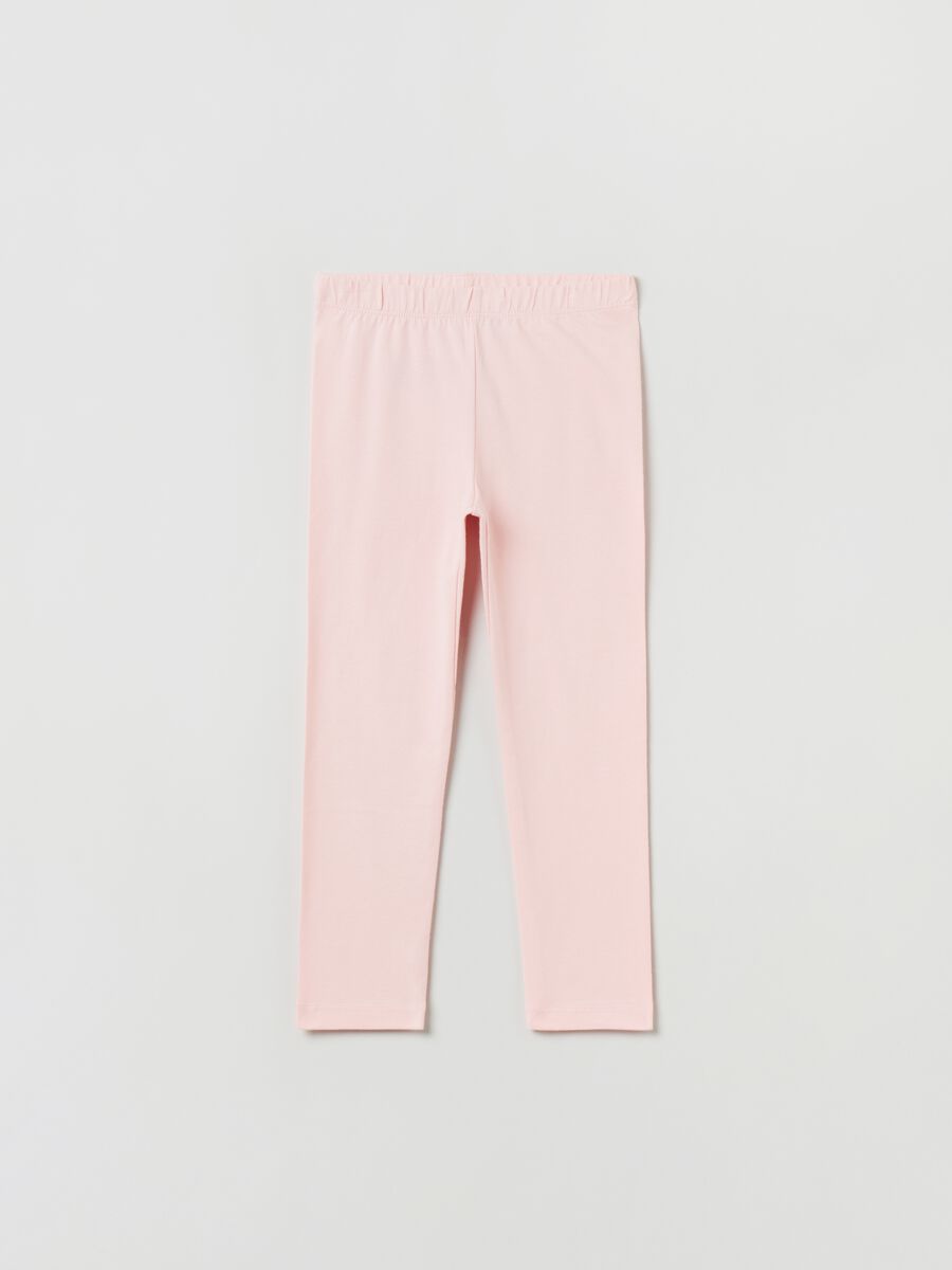 Leggings in cotone stretch Bimba_0