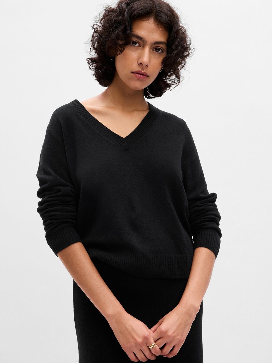 V-neck pullover Woman_0