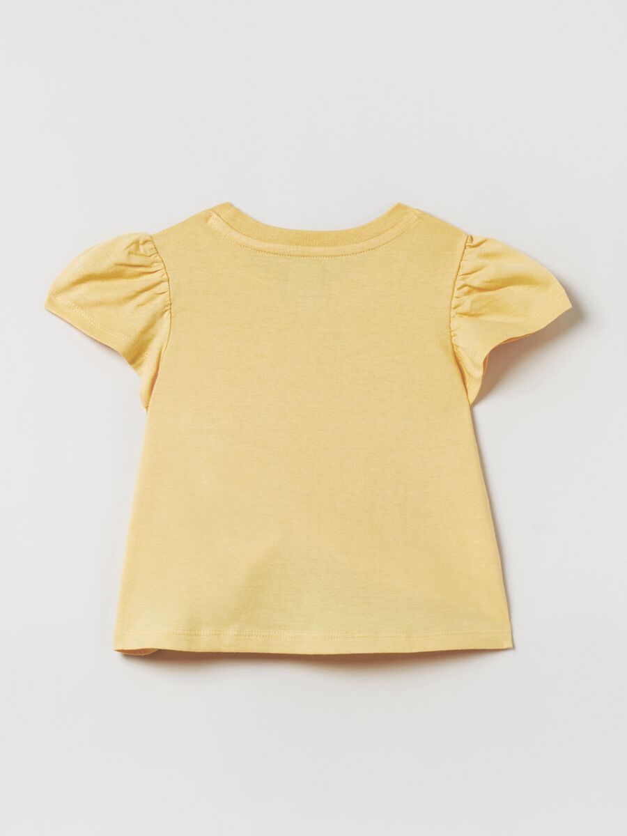 T-shirt with puff sleeves Toddler Girl_1