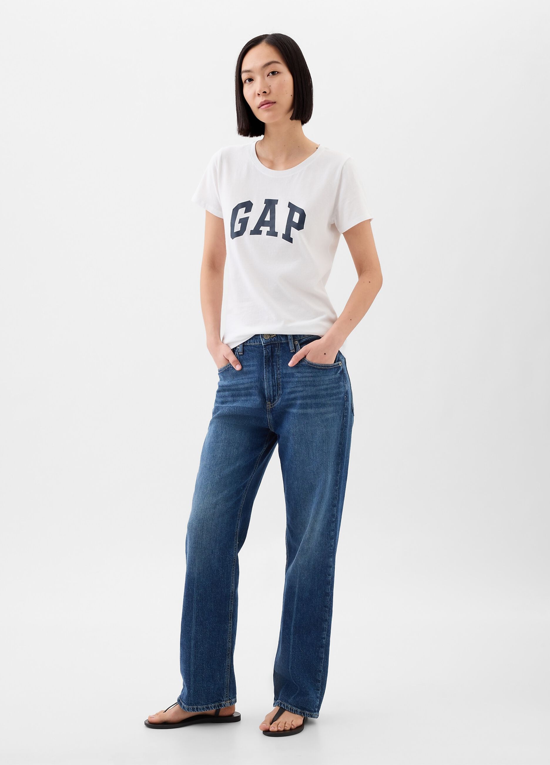 T-shirt con logo GAP