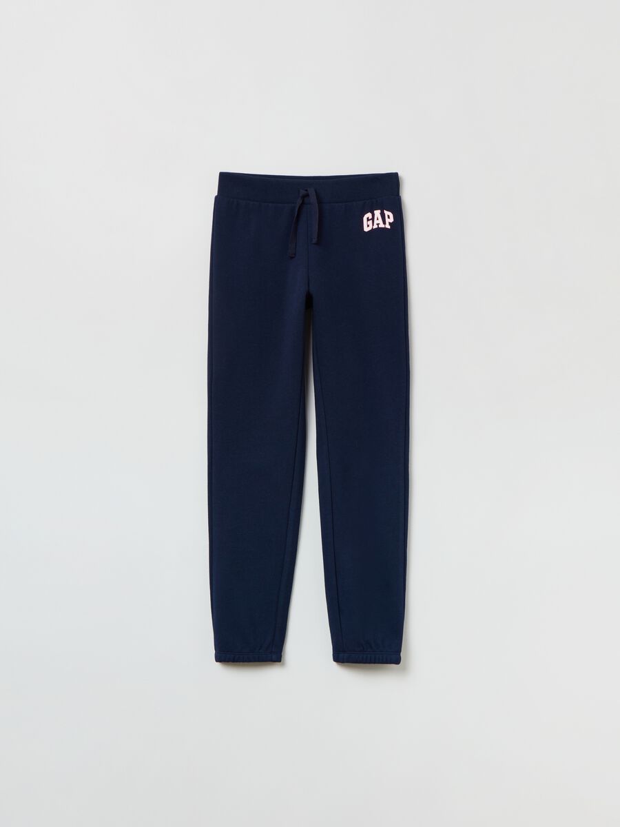 Joggers in felpa con logo Bambina_0