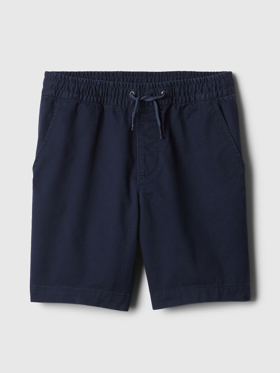 Bermuda in twill con coulisse Bambino_3