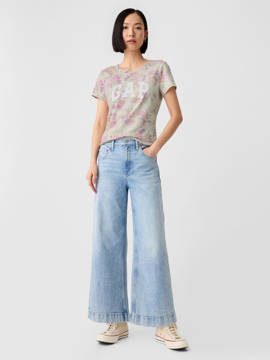 GAP x LoveShackFancy T-shirt con logo Donna_0