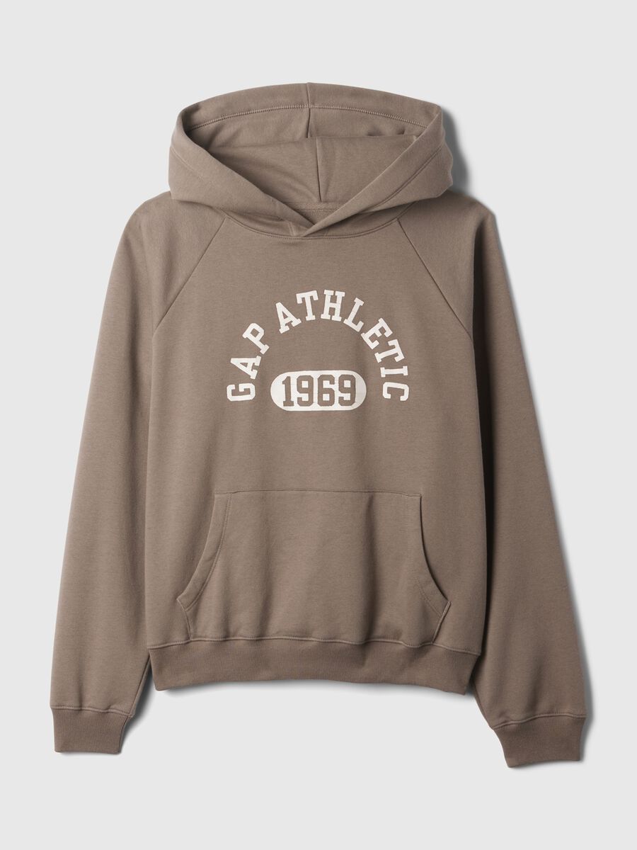 Felpa con cappuccio maniche raglan Donna_4