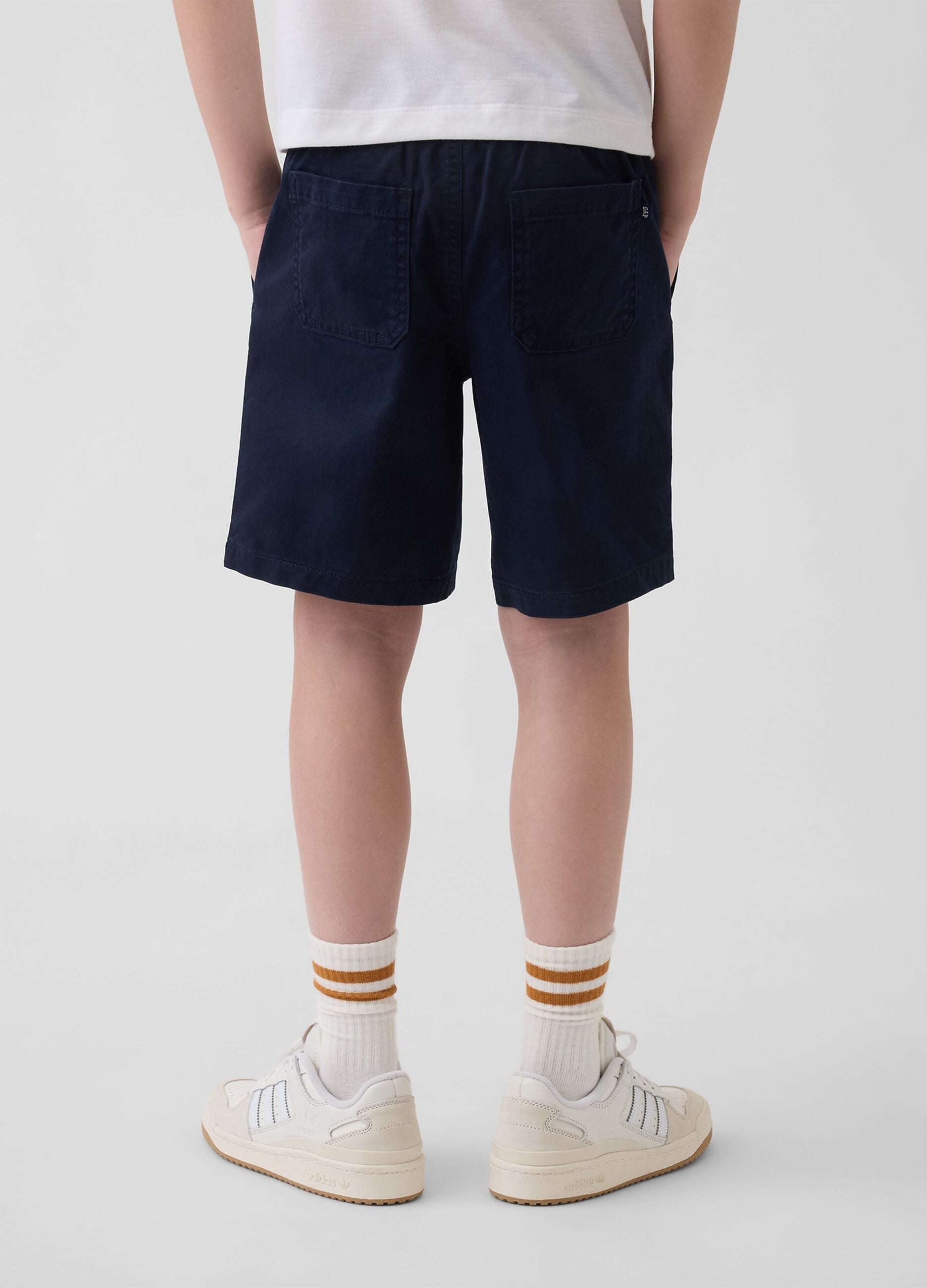 Shorts in cotone elasticizzato