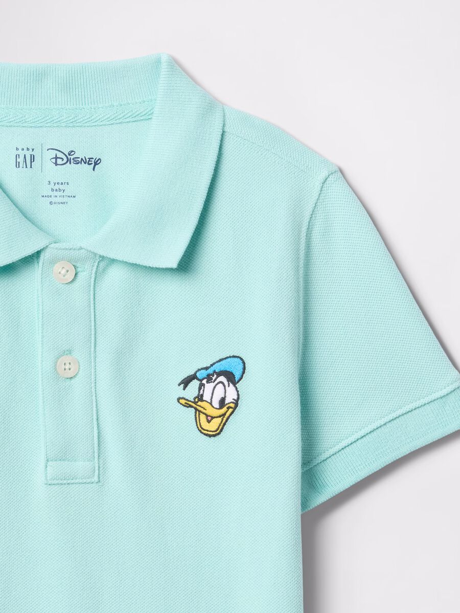 Polo Disney azzurra con Topolino per bambini Bimbo_2