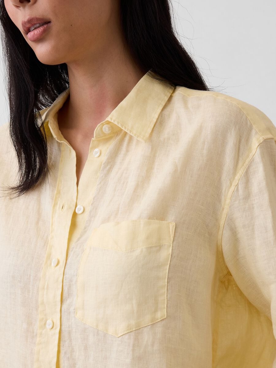 Camicia in puro lino Donna_3