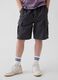 Shorts cargo in puro cotone_1
