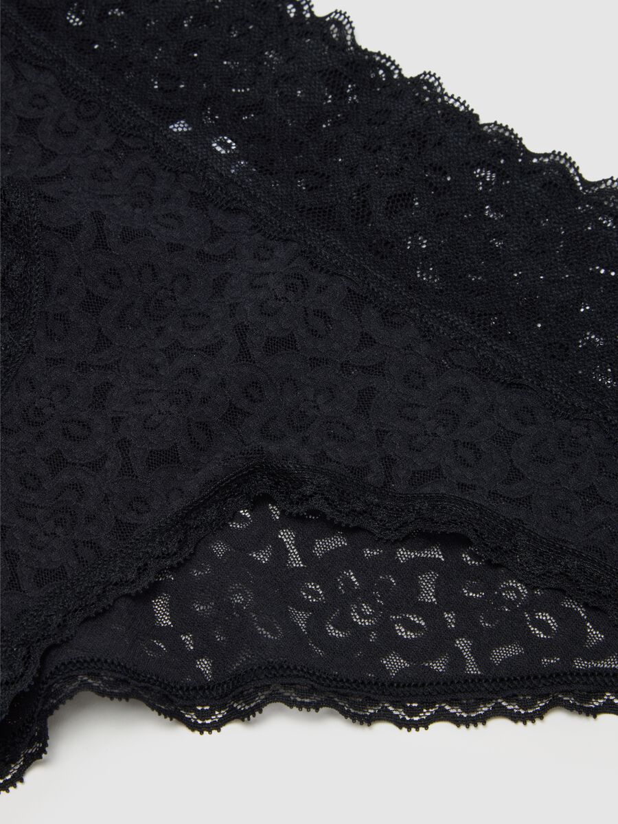 Tripack culotte in pizzo Donna_3