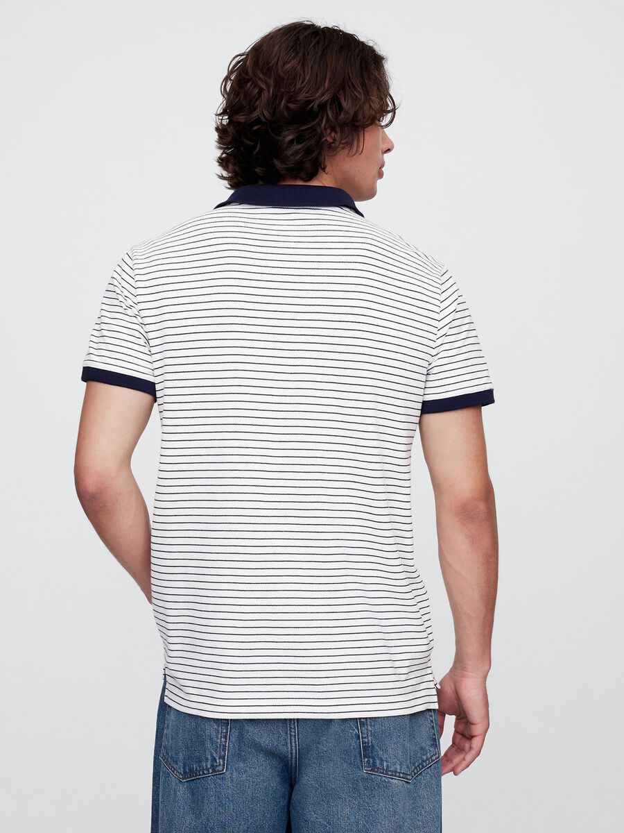 Polo in cotone elasticizzato Uomo_2