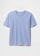 Blue short sleeve cotton T-shirt by Gap_4