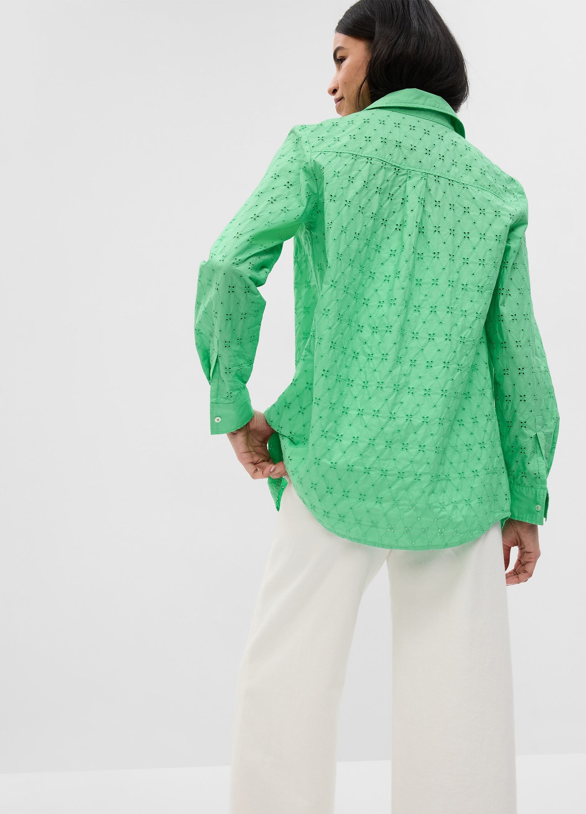 Broderie anglaise lace shirt_1