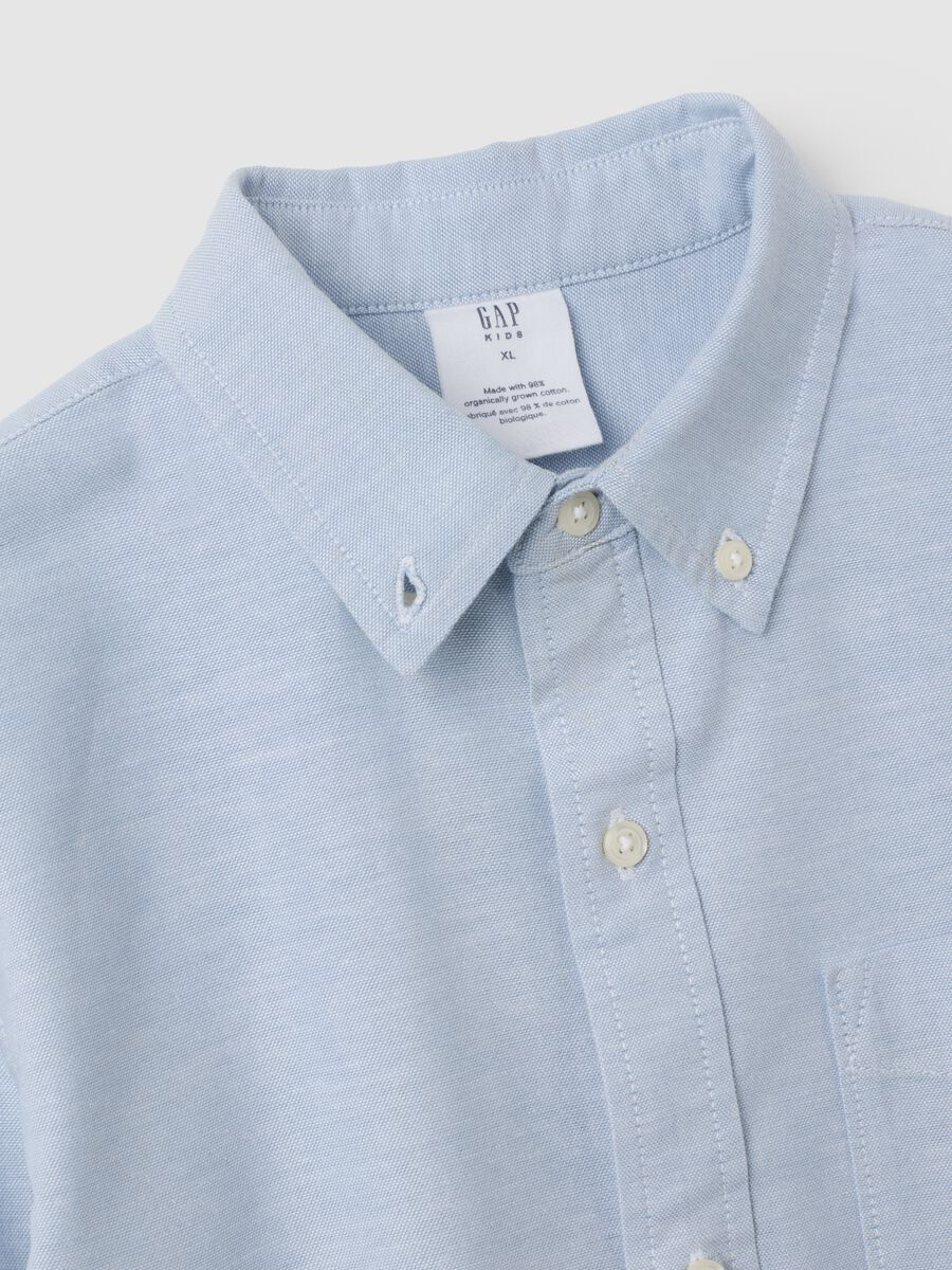 Oxford shirt with pocket Boy_4