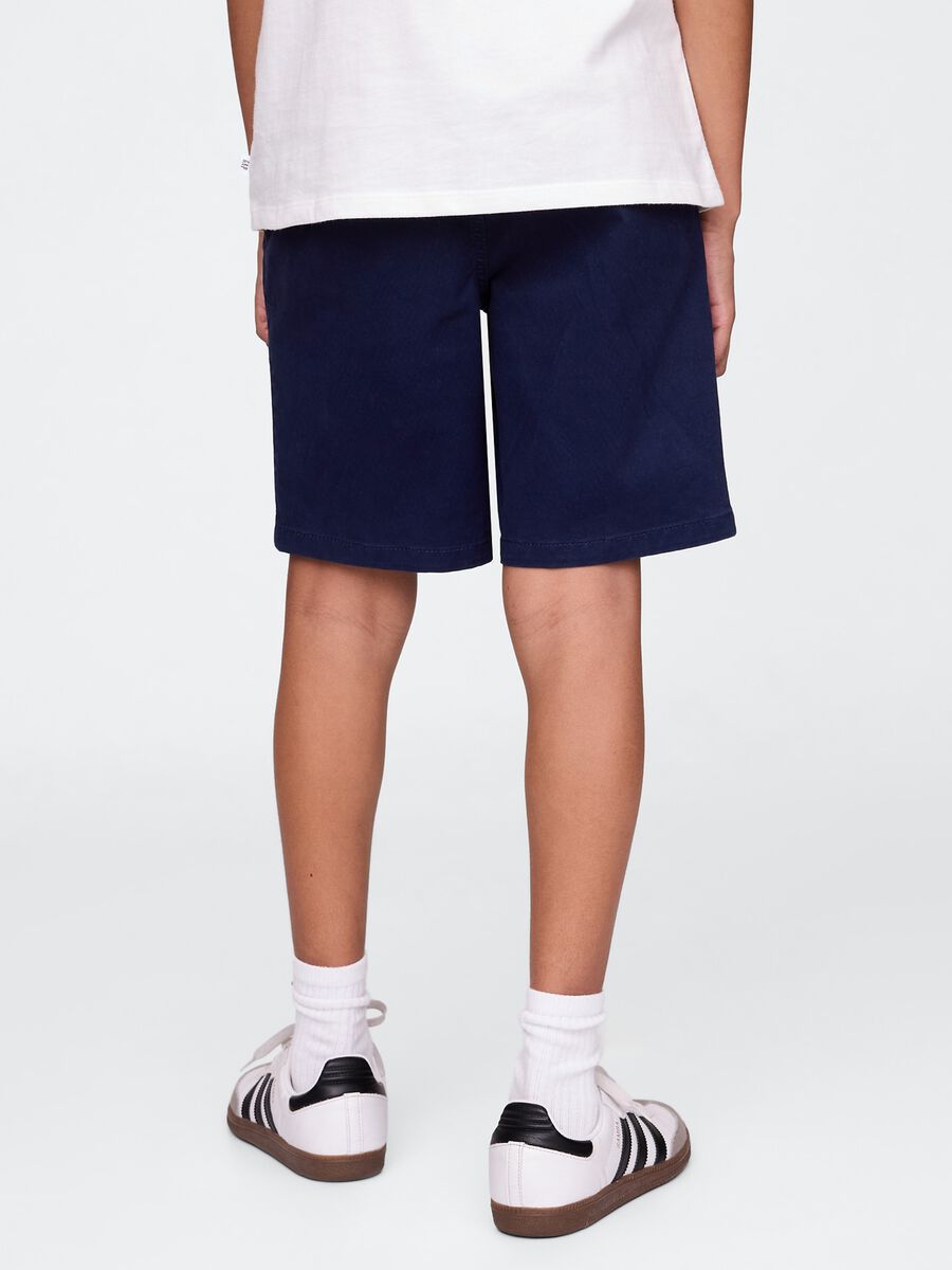 Bermuda blu navy stile casual Bambino_2