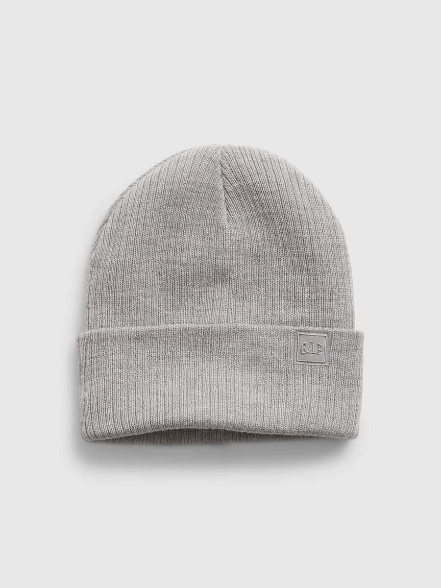 Knit cap with logo patch Boy_0
