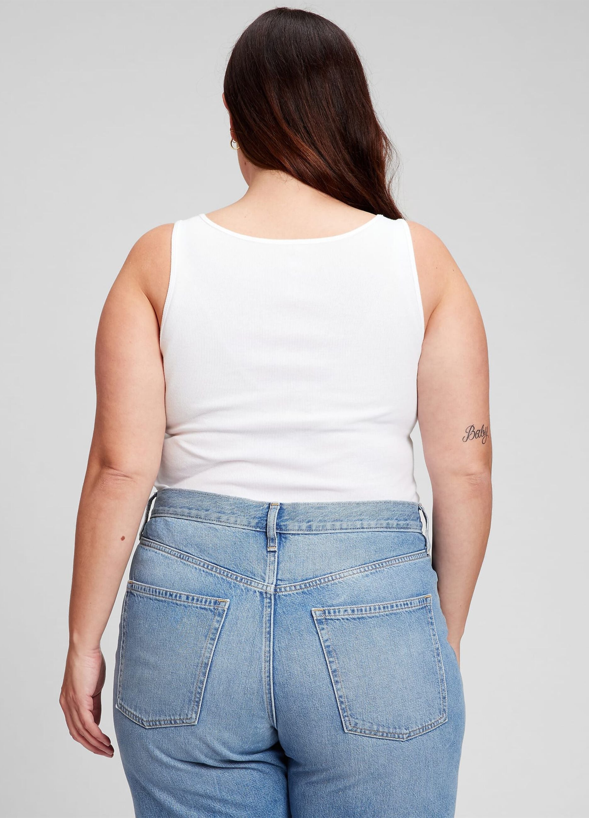 Bipack tank top a costine sottili