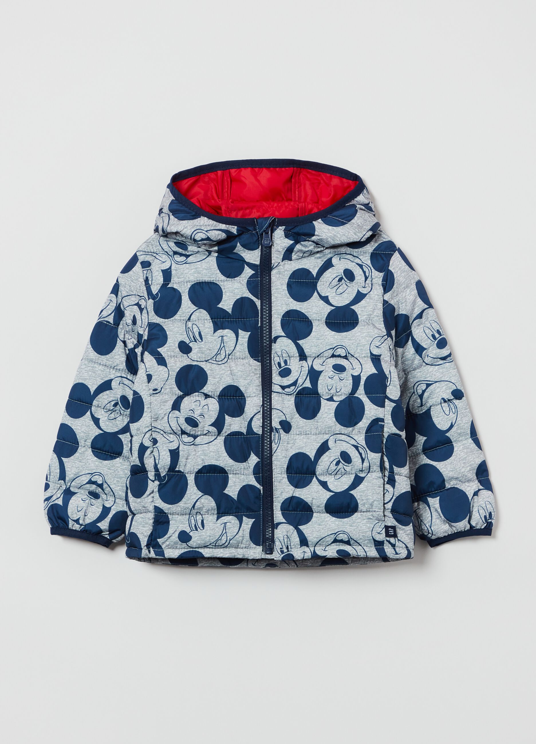 Piumino con cappuccio Disney Baby Topolino