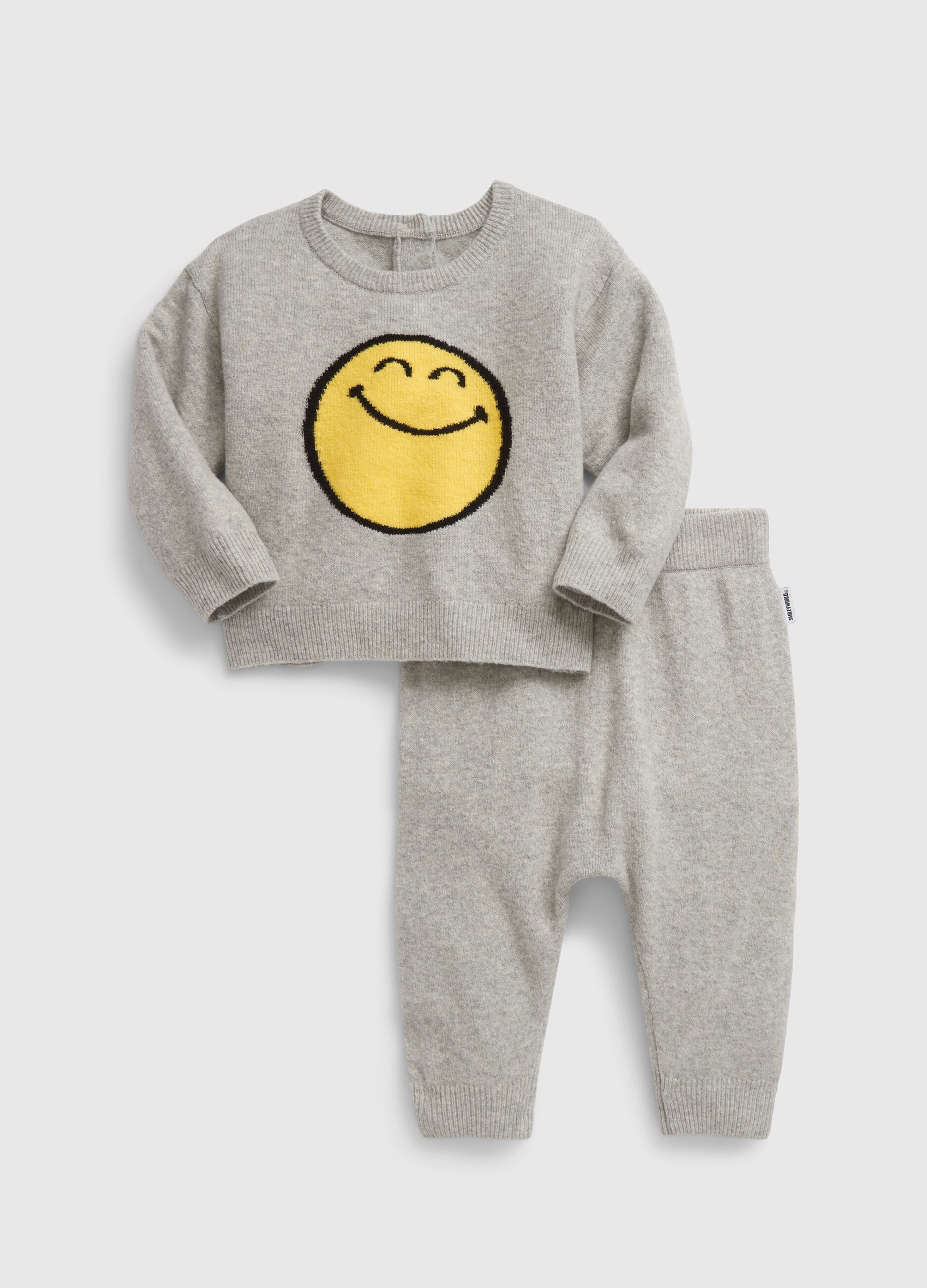 Smiley® top and trousers set