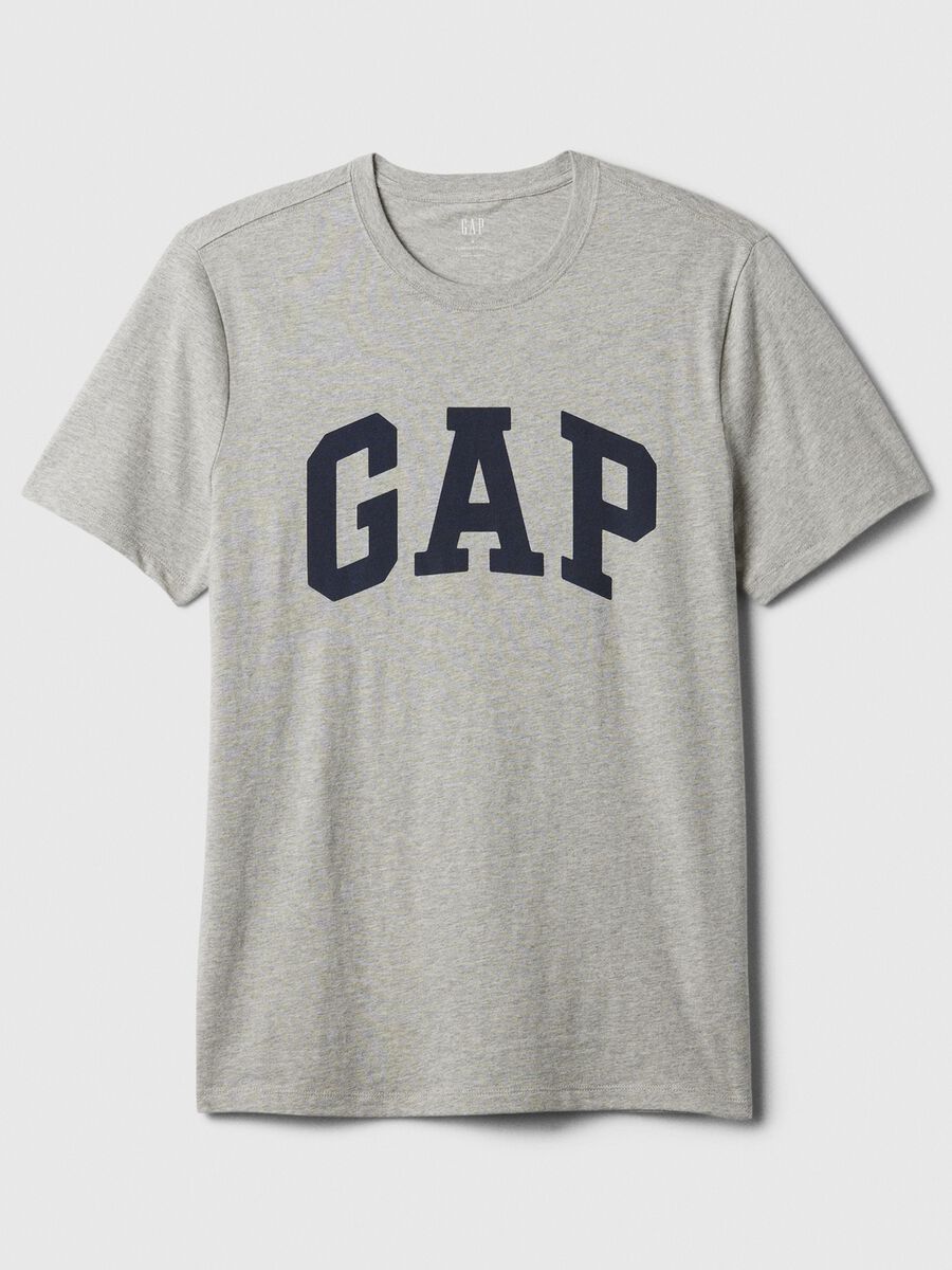 T-shirt in cotone con stampa logo Uomo_3