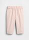 Pink cotton trousers for babies_0