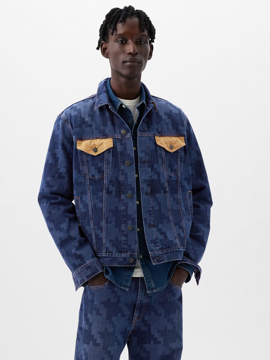 DAP x GAP Giubbino in denim di cotone bio_0