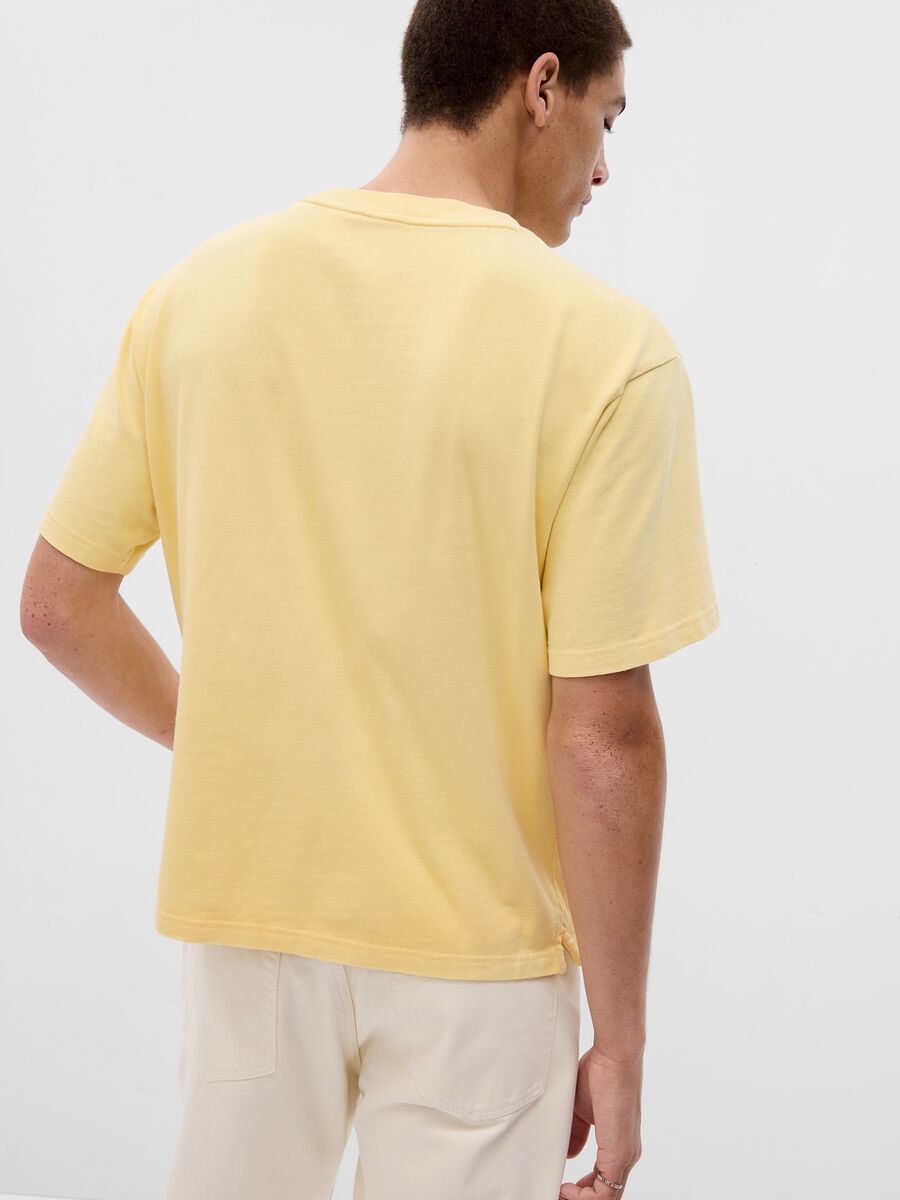 T-shirt in cotone con tasca Uomo_1