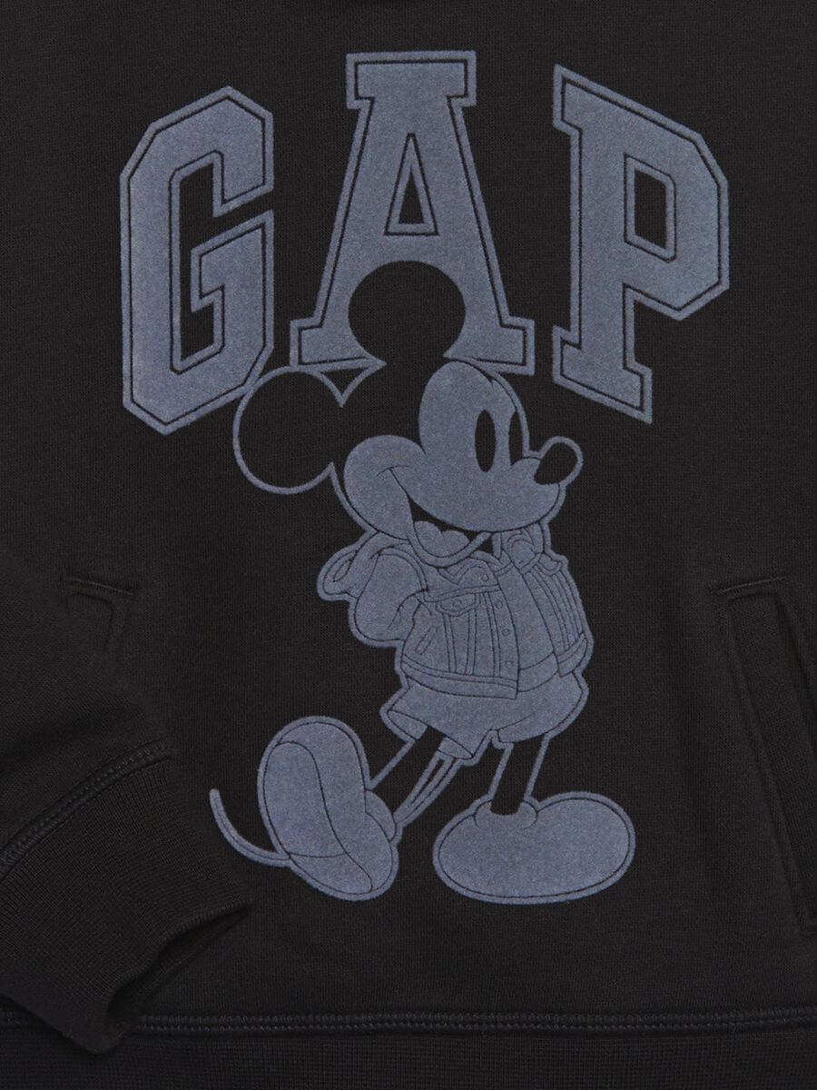 Sweatshirt with hood and Disney Mickey Mouse print Newborn Boy_2